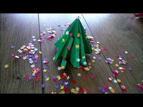 Carduri festive de pom de Crăciun 3D - Video