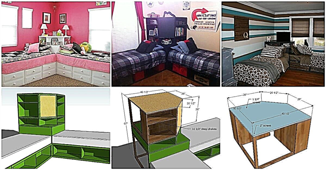 Làm thế nào để xây dựng một đơn vị góc cho giường đôi lưu trữ