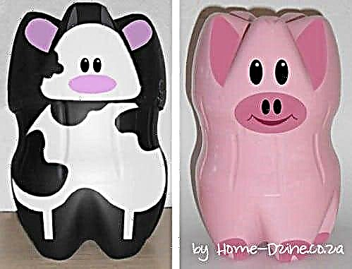 Entzückende DIY Sparschweine aus Plastikflaschen