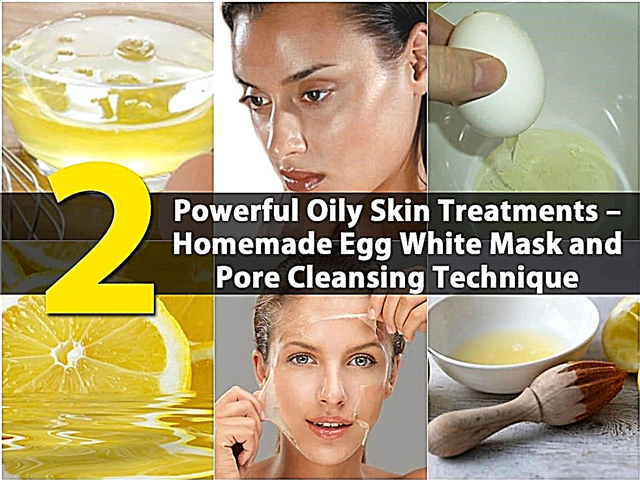 Cele mai puternice 2 tratamente pentru piele grasă - Mască de albus de casă și tehnică de curățare a porilor