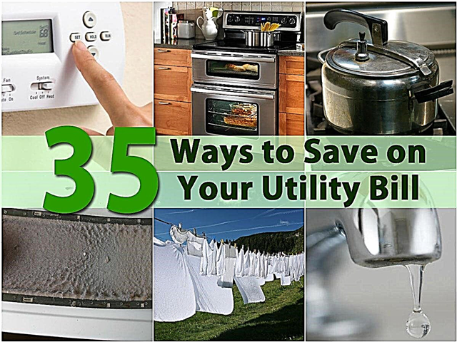 Mẹo tiết kiệm năng lượng - 35 cách để tiết kiệm hóa đơn điện nước của bạn