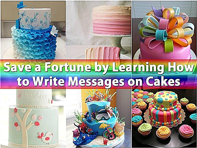 Säästä omaisuus oppimalla kirjoittamaan viestejä kakkuihin