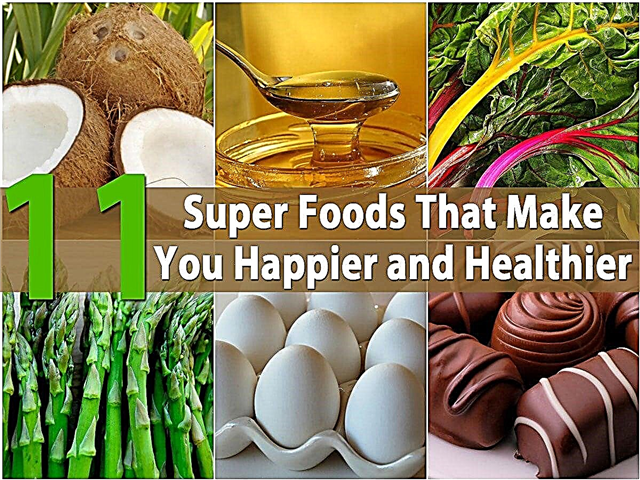 Finom és tápláló - 11 szuper étel, amelyek boldogabbá és egészségesebbé teszik Önt