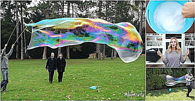 Sommerspaß mit den Kindern: Wie man riesige hausgemachte Blasen macht