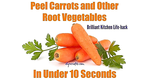 Kitchen Life-Hack: Karotten und anderes Wurzelgemüse in weniger als zehn Sekunden schälen