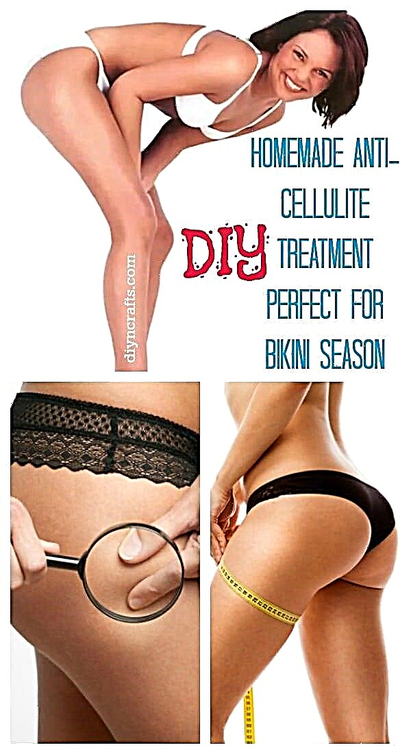 Arbeiten hausgemachte Anti-Cellulite-Behandlung perfekt für die Bikini-Saison