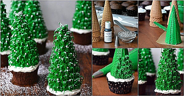 Disse sinnsykt smarte juletre-cupcakes vil gjøre deg til juledronning!