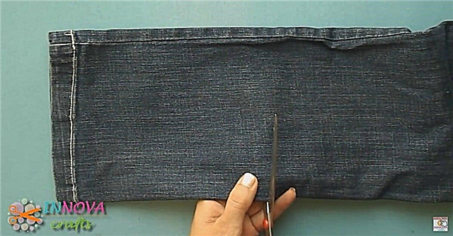Hoe maak je schattige tassen van hergebruikte jeans