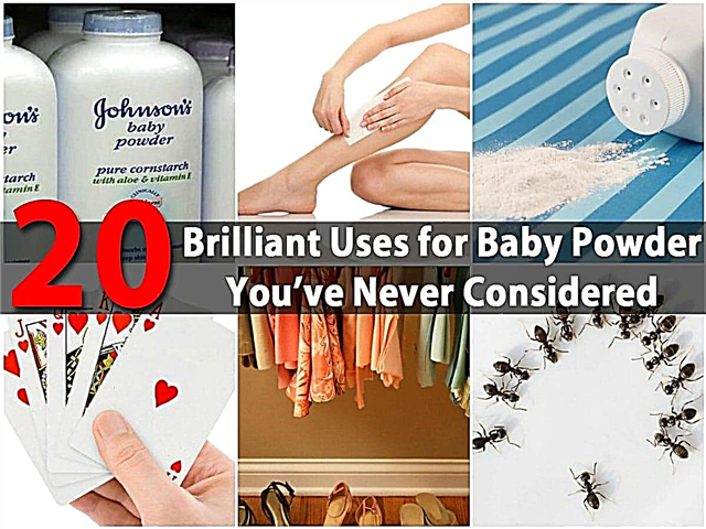 20 izcili zīdaiņu pulvera lietošanas veidi, kurus jūs nekad neesat apsvēris