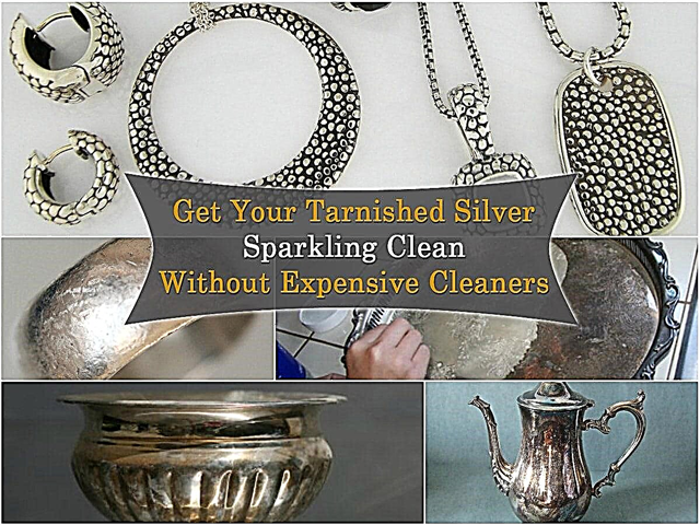 Очистите блестящее потускневшее серебро без дорогих чистящих средств