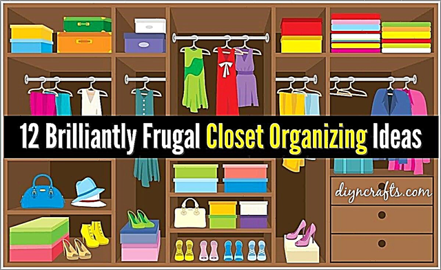 ¡12 consejos brillantes para organizar cualquier armario con un presupuesto limitado!