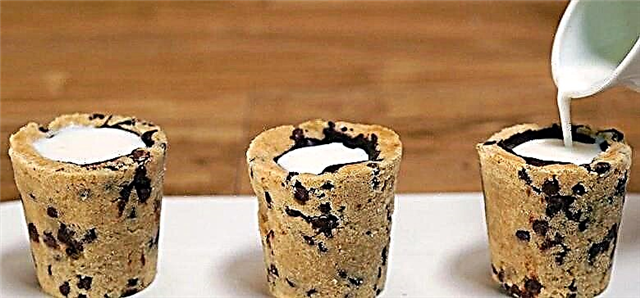 Sữa và bánh quy? Làm thế nào về Vanilla Milk trong Cookie Cup?