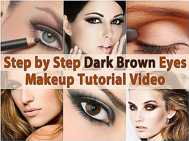 Consejos y trucos de maquillaje: video tutorial paso a paso sobre el maquillaje de ojos marrones oscuros