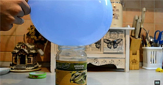 Hack de cozinha brilhante: como selar uma jarra ... com um balão