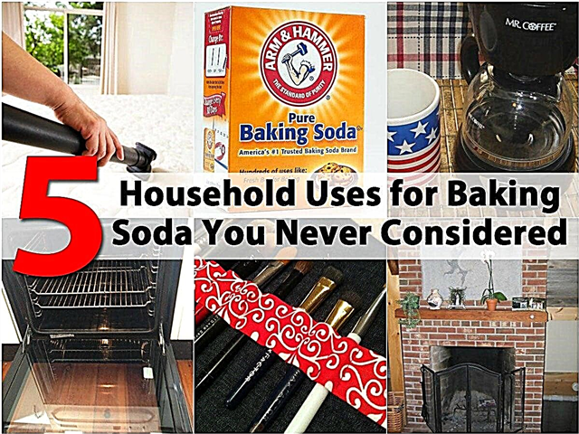5 Haushaltsanwendungen zum Backen von Soda, die Sie nie in Betracht gezogen haben