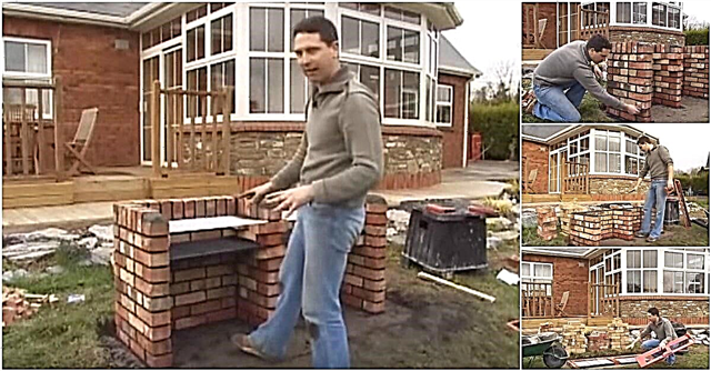 Sådan bygger du en praktisk murstengrill i din baghave