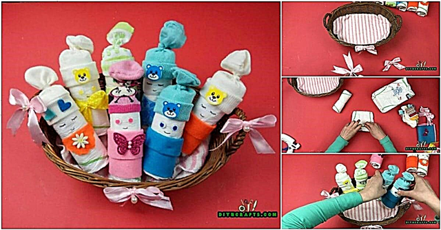 วิธีทำตะกร้า“ ผ้าอ้อมเด็ก” สุดน่ารัก - Baby Shower Gift Idea