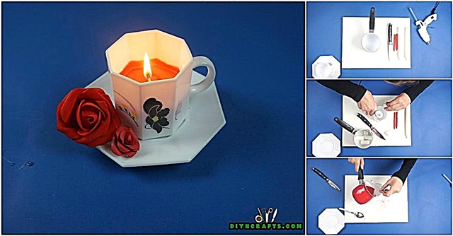 Jak snadno vyrobit přizpůsobenou svíčku na šálek