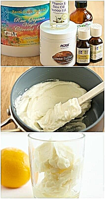 Rețetă Dreamy Homemade Lemon Cream Cream Body Butter