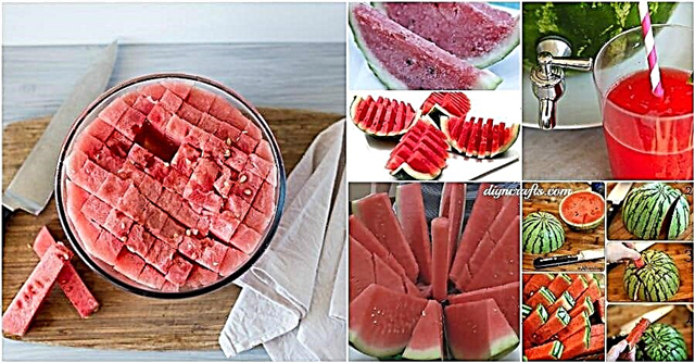 12 lustige und clevere Möglichkeiten, diesen Sommer Wassermelonen zu schneiden, zu servieren und zu genießen
