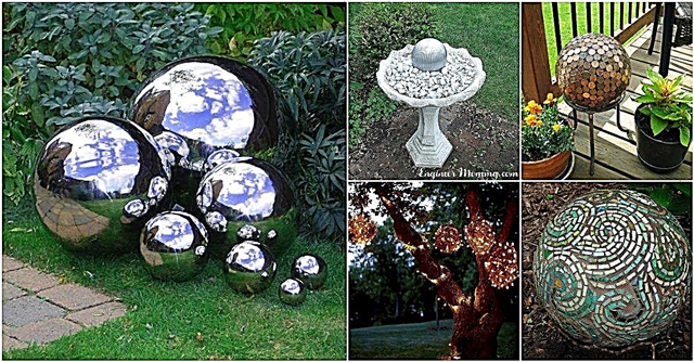 10 nádherných kouzelnických koulí pro vlastní zdobení vaší zahrady
