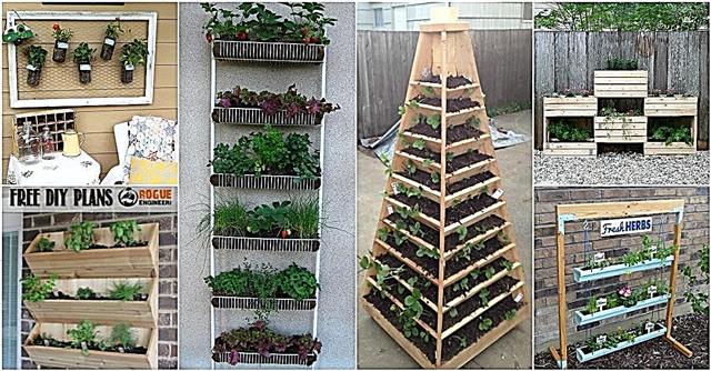 20 DIY вертикални градини, които ви доставят радост в малки пространства