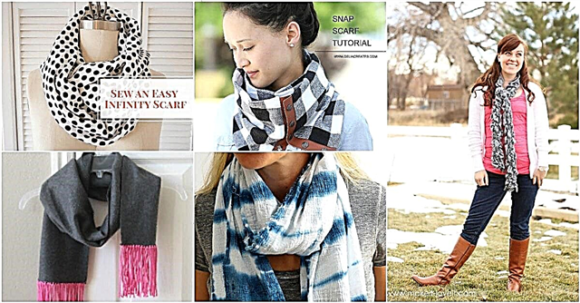 20 écharpes faciles à faire soi-même qui vous garderont élégantes et au chaud cet hiver