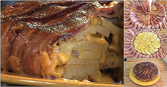 Tarte aux pommes de terre, bacon et cheddar: une vraie bouchée à plus d'un titre!