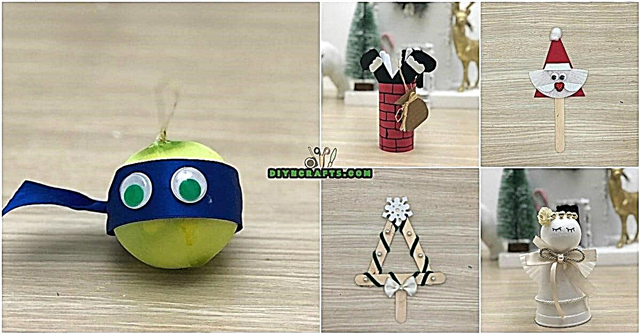 5 Brillant kreatives DIY-Weihnachtshandwerk, das jeder machen kann