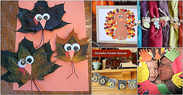 25 roliga och kreativa Thanksgiving-hantverk för barn