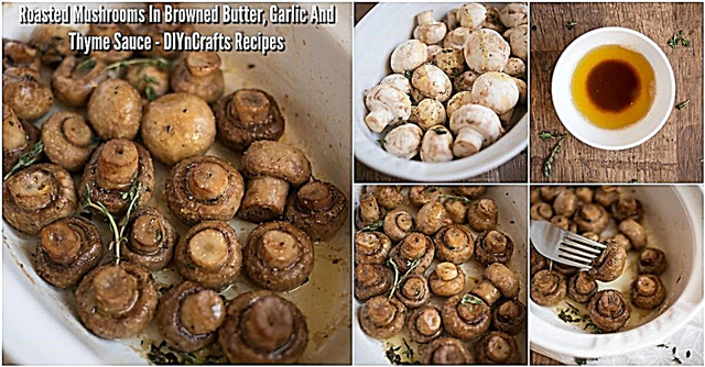 Pečene gljive s češnjakom i majčinom dušicom čine bilo koji obrok posebnom prigodom