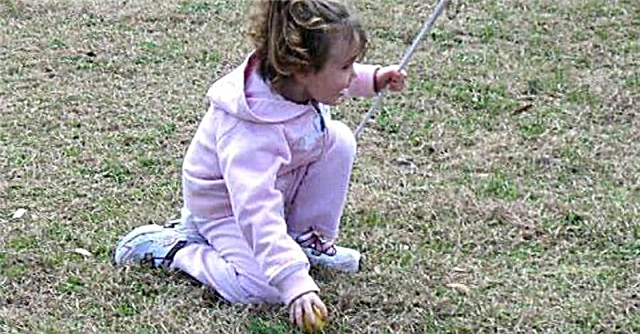 Clever Dad kreiert Ostereier, die piepen, damit seine blinde Tochter jagen kann