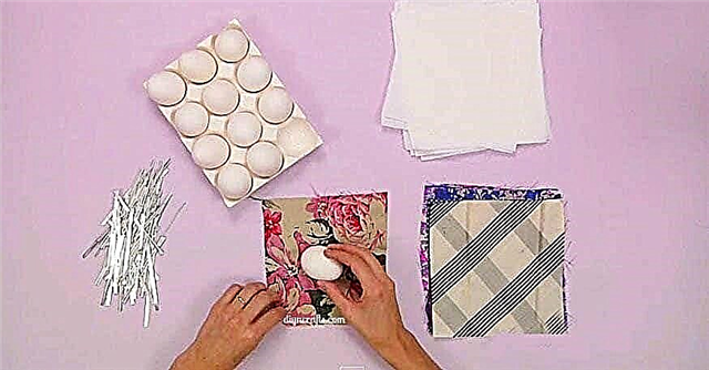 Neuvěřitelné barvení velikonočních vajec: K barvení vajec použijte hedvábné čtverce