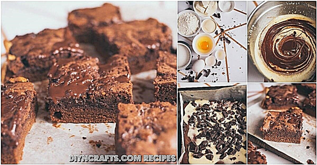 Εύγευστα Εύκολη σπιτική συνταγή σοκολάτας Brownie