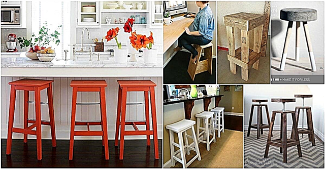 15 krāšņi DIY bāra krēsli, kas virtuvei piešķir ērtu stilu