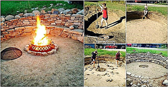 Сјајан дворишни пројекат: „уради сам“ камена ватра са довољно места за седење