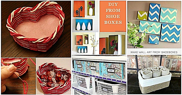 25 projetos de caixa de sapatos brilhantemente elaborados para você, sua casa e as crianças