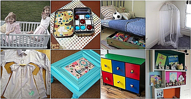 35 projektai, kaip namų apyvokos daiktus paversti stebuklingais daiktais jūsų vaikams