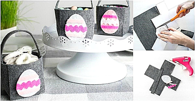 Canasta de Pascua sin coser para hacer bricolaje con plantilla imprimible gratis {Tutorial en video}