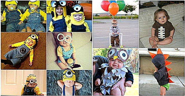 Bebekler için 21 Korkunç Çok Sevimli DIY Cadılar Bayramı Kostümleri