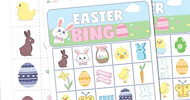 Geriausias nemokamas spausdinamas Velykų bingo žaidimas, skirtas bet kokio amžiaus vaikams