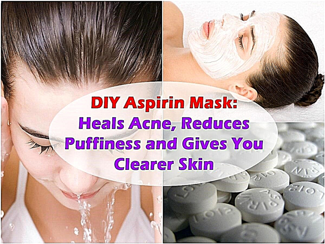 DIY aspirīna maska: dziedē pūtītes, mazina tūsku un piešķir jums skaidrāku ādu