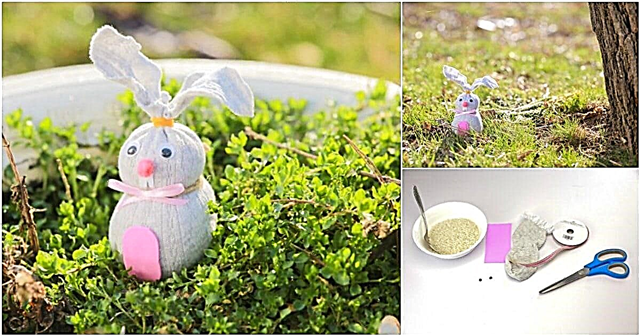 How to make a rice Filled Sock Easter Bunny