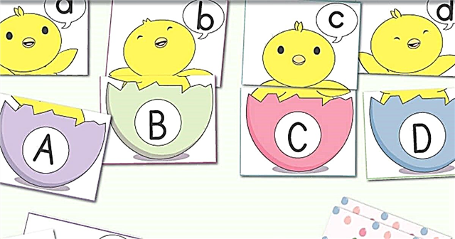 El mejor juego de combinación de pollitos de Pascua imprimible para niños en edad preescolar