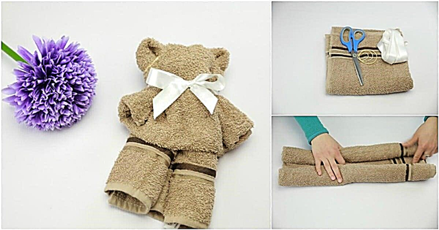 วิธีการสร้างตุ๊กตาหมี Washcloth ที่น่ารัก