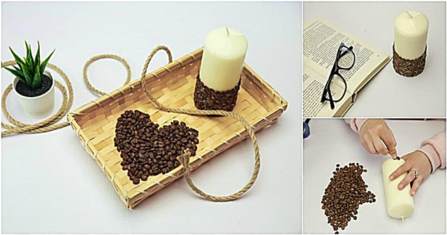 Ako si vyrobiť túto DIY kávovú sviečku