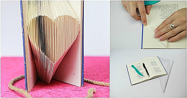 DIY herzförmiges Buch Falten Video Tutorial