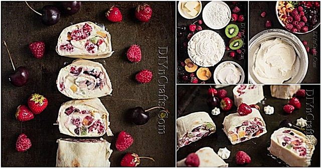 Deliciously Creamy Fruit Roll-Ups Oppskrift