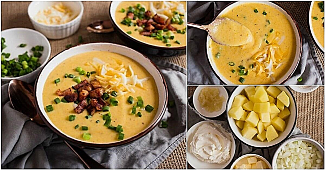 Cheesy Potato Soup Recept