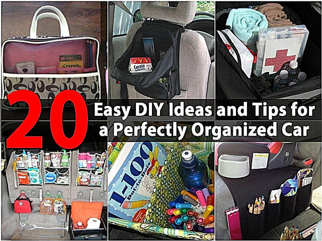 20 helppoa DIY-ideaa ja vihjeitä täydellisesti järjestettyyn autoon